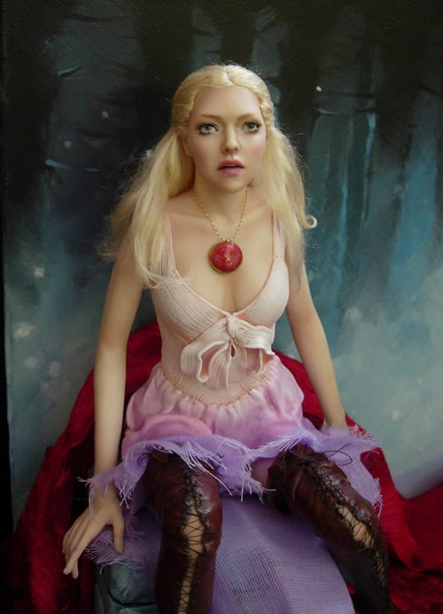OOAK Fairy Faery Faerie Fairie Fantasy Pin Up Amanda Seyfried Red Riding Hood
